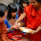 Lotus Blossom Photography Multicultural Wedding Reception with Ethnic Food