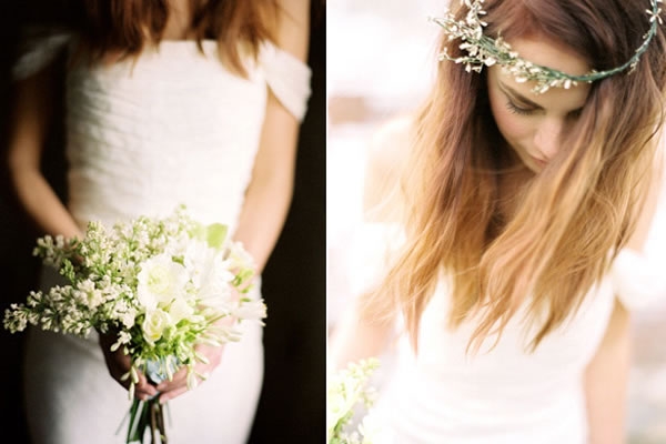 Romantic Vera Wang Gown at b. Hughes Bridal