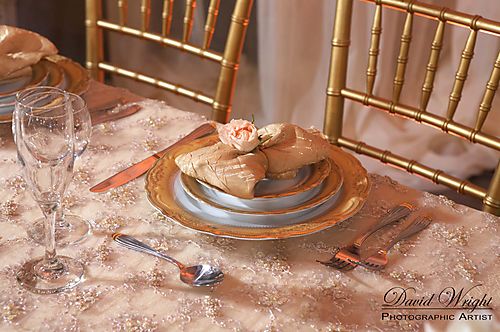 Fresh Flower Plate Embellishment