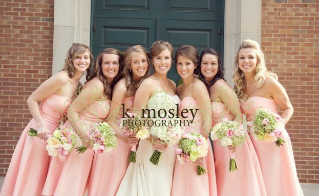 pink bridesmaid dresses nashville