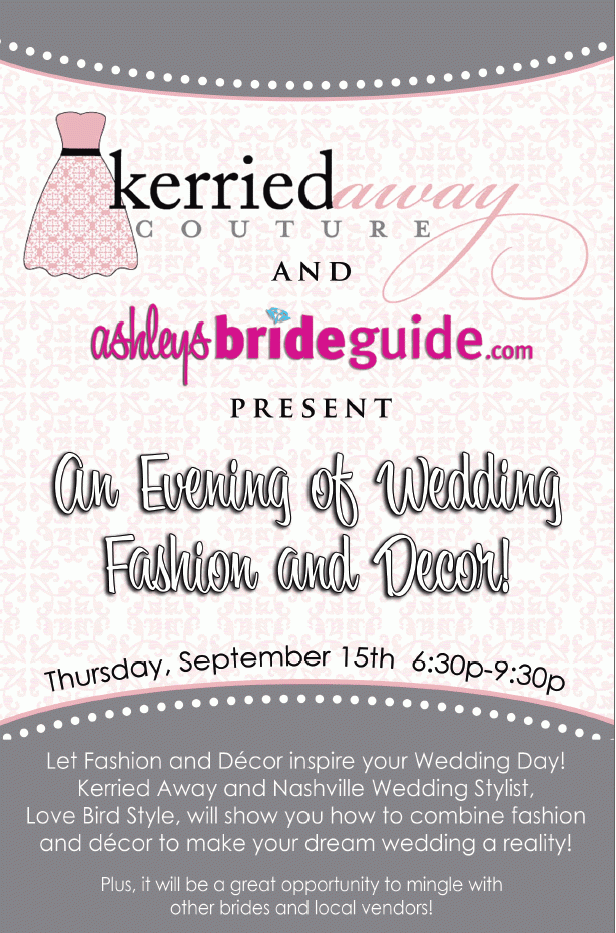 Wedding Workshop: Style Your Dream Wedding, from Fashion to Decor image