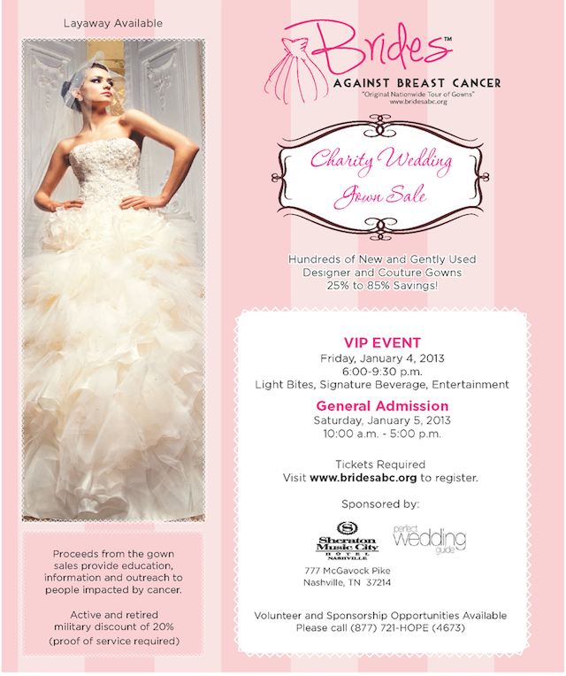 Brides Against Breast Cancer - VIP Reception Event image