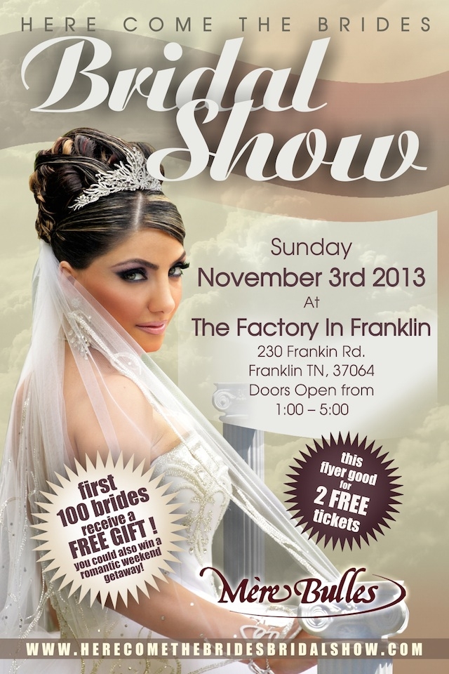 Here Come The Brides Bridal Show at The Factory at Franklin image