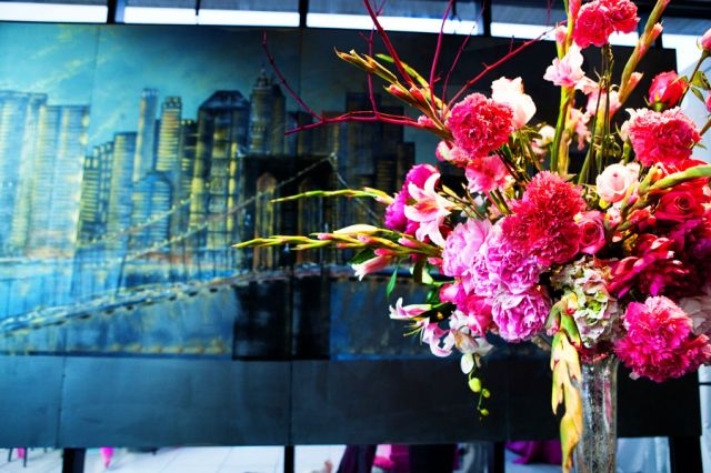 Pink Hollywood Nashville Wedding Premier W.E.D. Custom Wedding Art