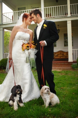 pets at wedding nashville