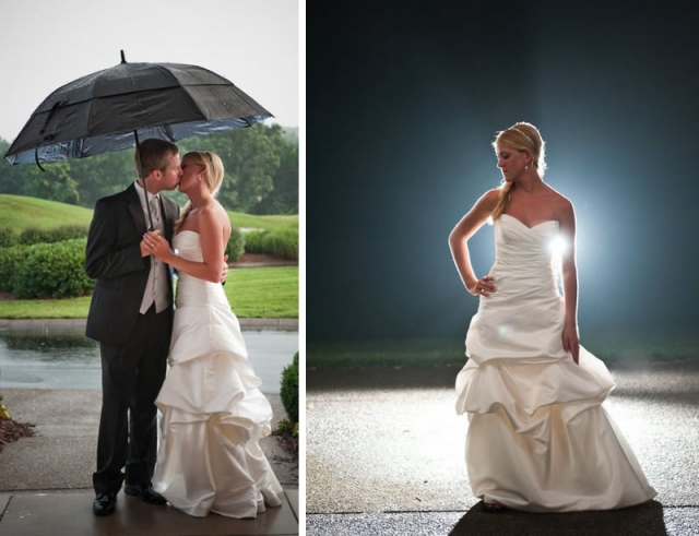 The White Room Casablanca Rouched Satin Gown