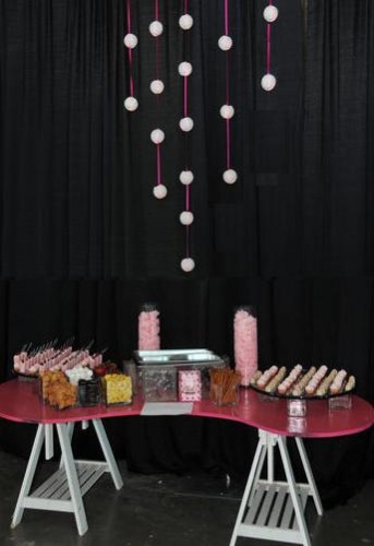 Chef’s Market Pink Candy Dessert Table