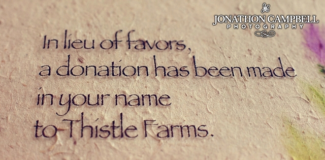 Charitable Gift Ideas for Your Bridal Party - Thistle Farms