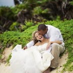 Destination Mexico Wedding Photographer Couple on Beach