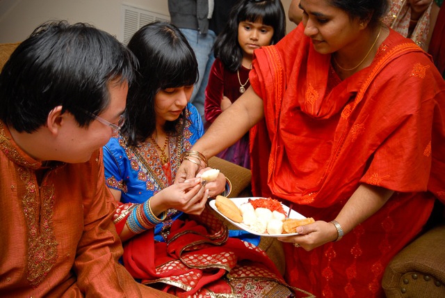 Lotus Blossom Photography Multicultural Wedding Reception with Ethnic Food