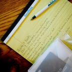 Lotus Blossom Photography Bridal Shower Notepad