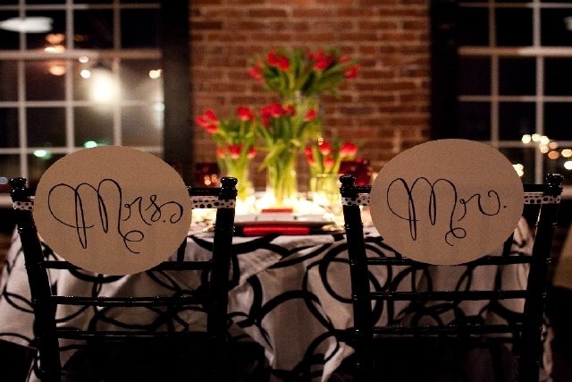 Opulent Couturier Classic Couture Red and Black Mr and Mrs Chairs