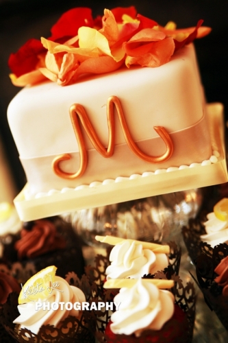 The Bake Shoppe Red Velvet Wedding Cupcake