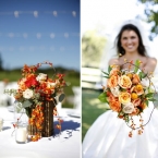 Enchanted Florist Fall Wedding in Yellow and Red