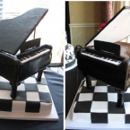 Signature Cakes by Vicki - Grand Piano Cake