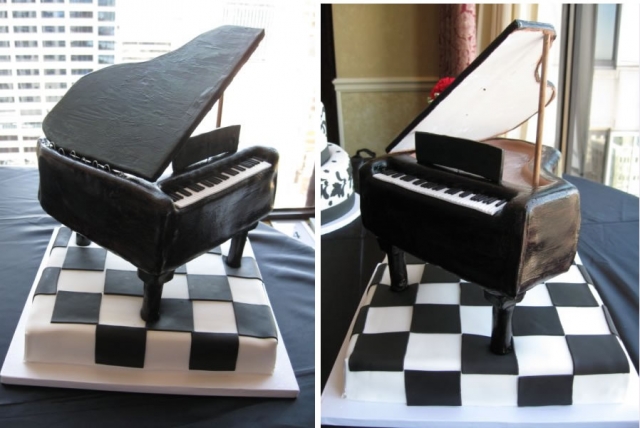 Signature Cakes by Vicki - Grand Piano Cake