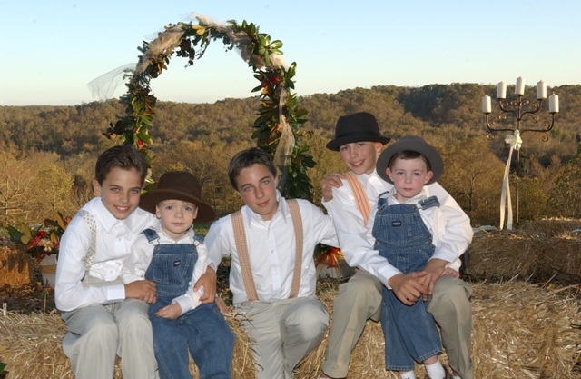 Kids Wedding Hayride at FrontPorch Farms Mountain View