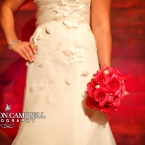 Vintage Retro Wedding Design by Swizzle Events Bride with Bouquet