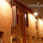 Vintage Retro Wedding Design by Swizzle Events Front of Venue