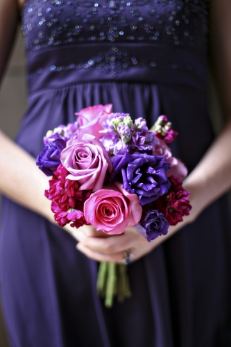 Wedding Day by jHenderson Studios Scarritt-Bennett Wedding Purple Bouquet