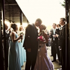 Wedding Day by jHenderson Studios Franklin Factory Wedding Bride and Groom Kissing