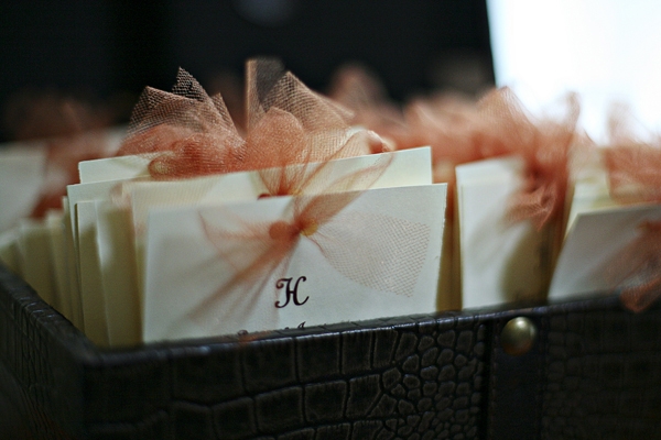 Wedding Day by jHenderson Studios Fall Nashville Wedding Initial Cards