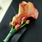 Wedding Day by jHenderson Studios Fall Nashville Wedding Orange Corsage