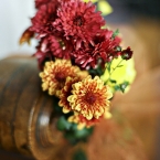 Wedding Day by jHenderson Studios Fall Nashville Wedding Floral Arrangement