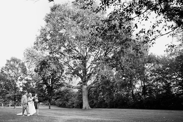 Red and Blue DIY Wedding by Jonathon Campbell Photography Trees