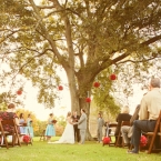 Blue and Red Converse DIY Nashville Wedding Ceremony