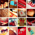 Red and Blue DIY Wedding by Jonathon Campbell Photography