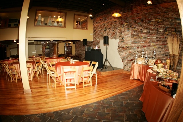 Events@1418 Venue Orange Reception Decor