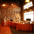 Events@1418 Venue Orange Reception Decor