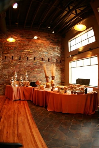 Events@1418 Venue Orange Reception Decor