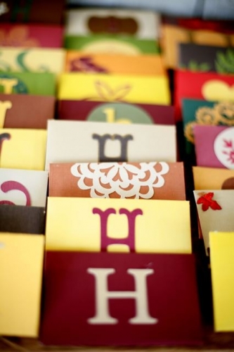 Enchanted Florist Southern Farm Wedding Photo Featuring the Couple’s Initials