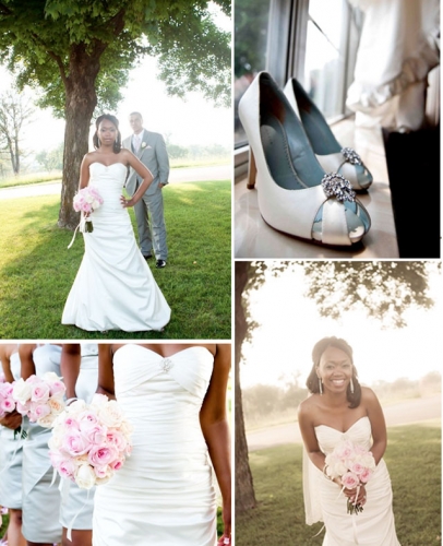 The White Room Mori Lee Strapless Mermaid Gown