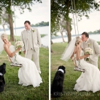 The White Room Strapless Lace Gown by Jasmine