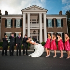 The White Room Casablanca Rouched Satin Gown