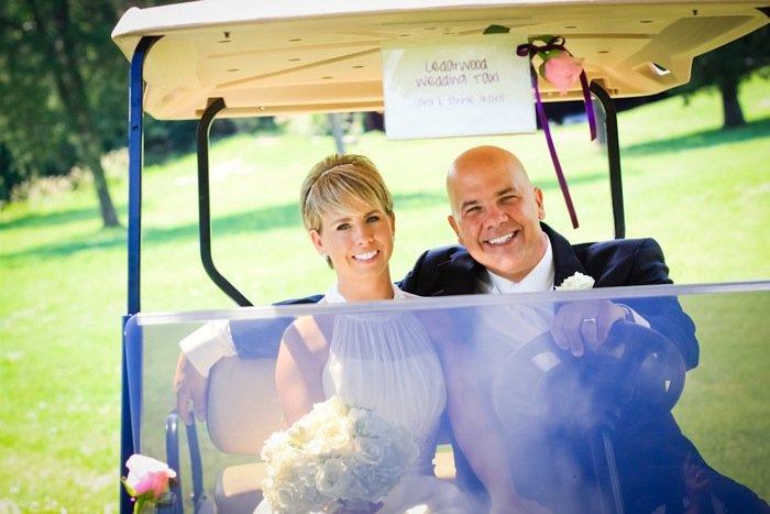 nashville golf cart wedding