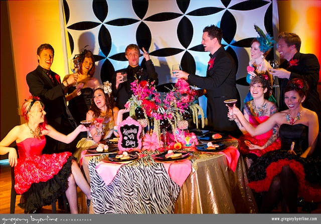 betsey johnson wedding theme bold nashville wedding