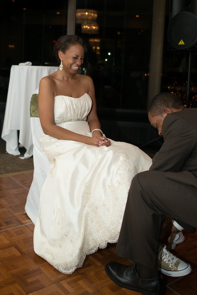 nashville wedding nashville city club african american bride groom classic organic