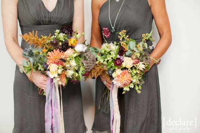 bridesmaids dresses gray, the bride room nashville, street tuxedo gray rustic style