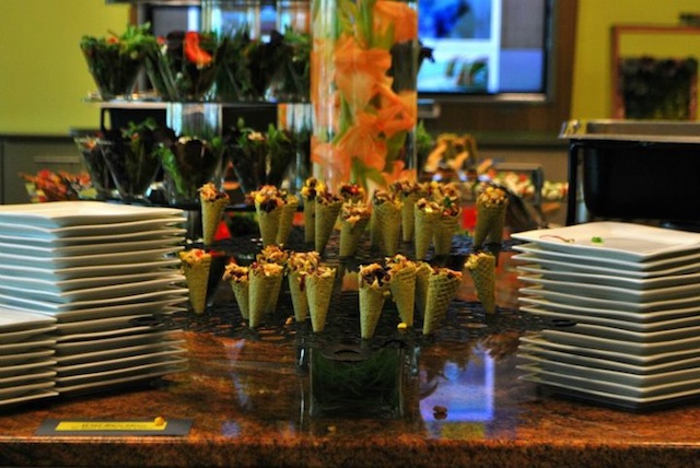 mini plate ideas nashville wedding food