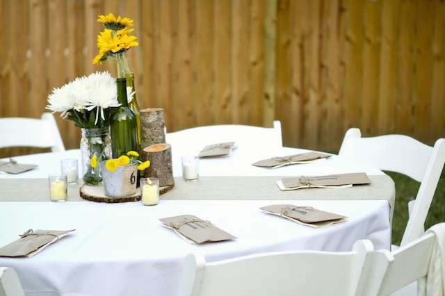 outdoor backyard wedding nashville small budget diy