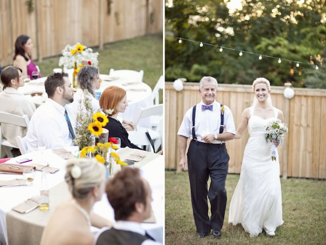 outdoor backyard wedding nashville small budget diy