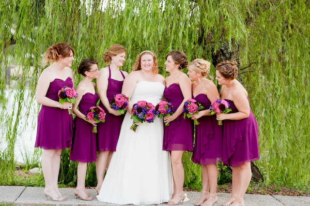 legacy farms wedding purple bright colors beautiful flowers