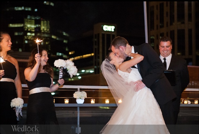 wedlock images, midnight wedding, nashville, downtown, ryman, bridge