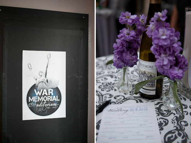 war memorial wedding reception, classic wedding, historical venue nashville