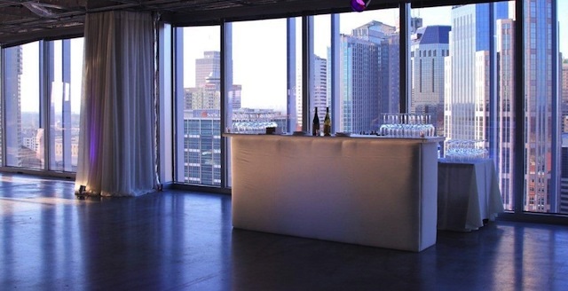 wedding at pinnacle nashville building