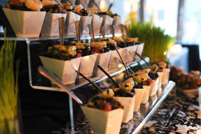 innovative wedding menu looks great taste great caterer nashville
